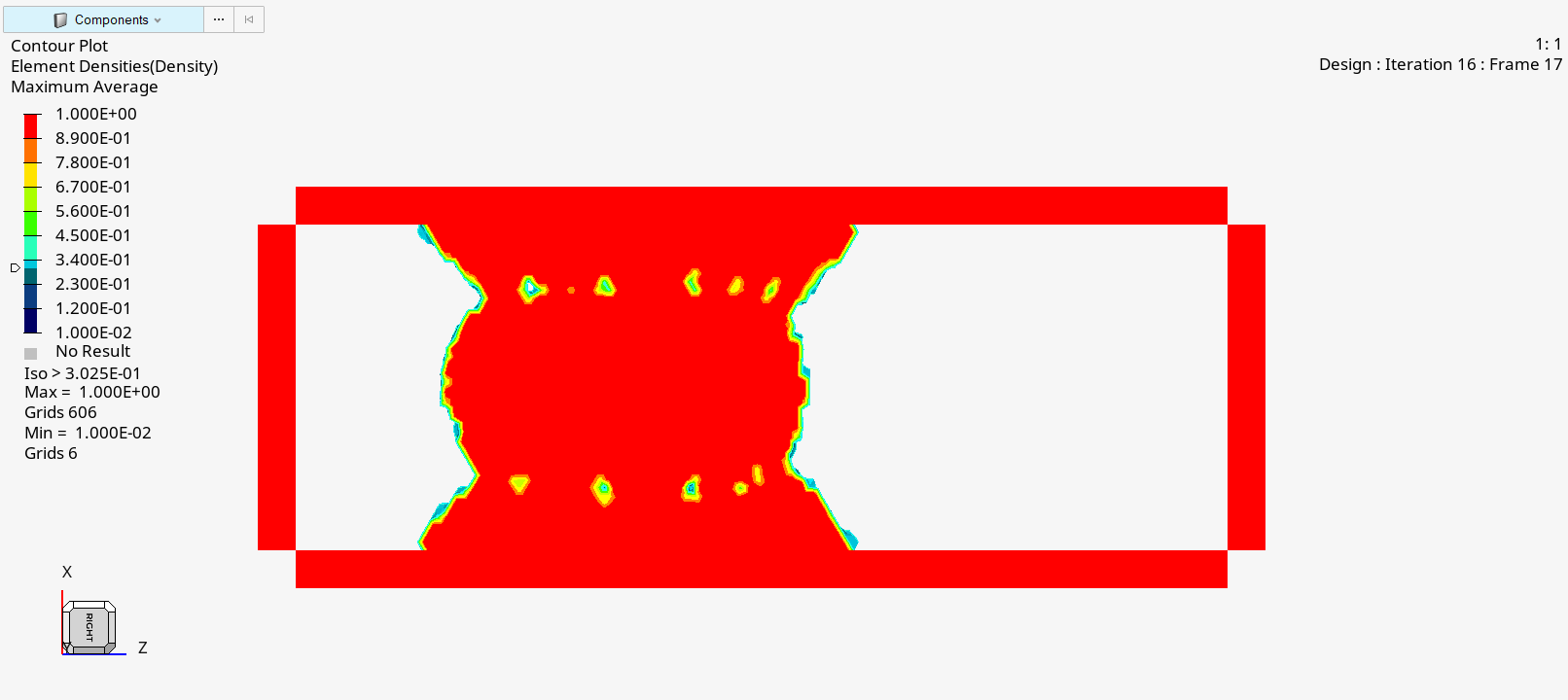 Iso-surface result from density field